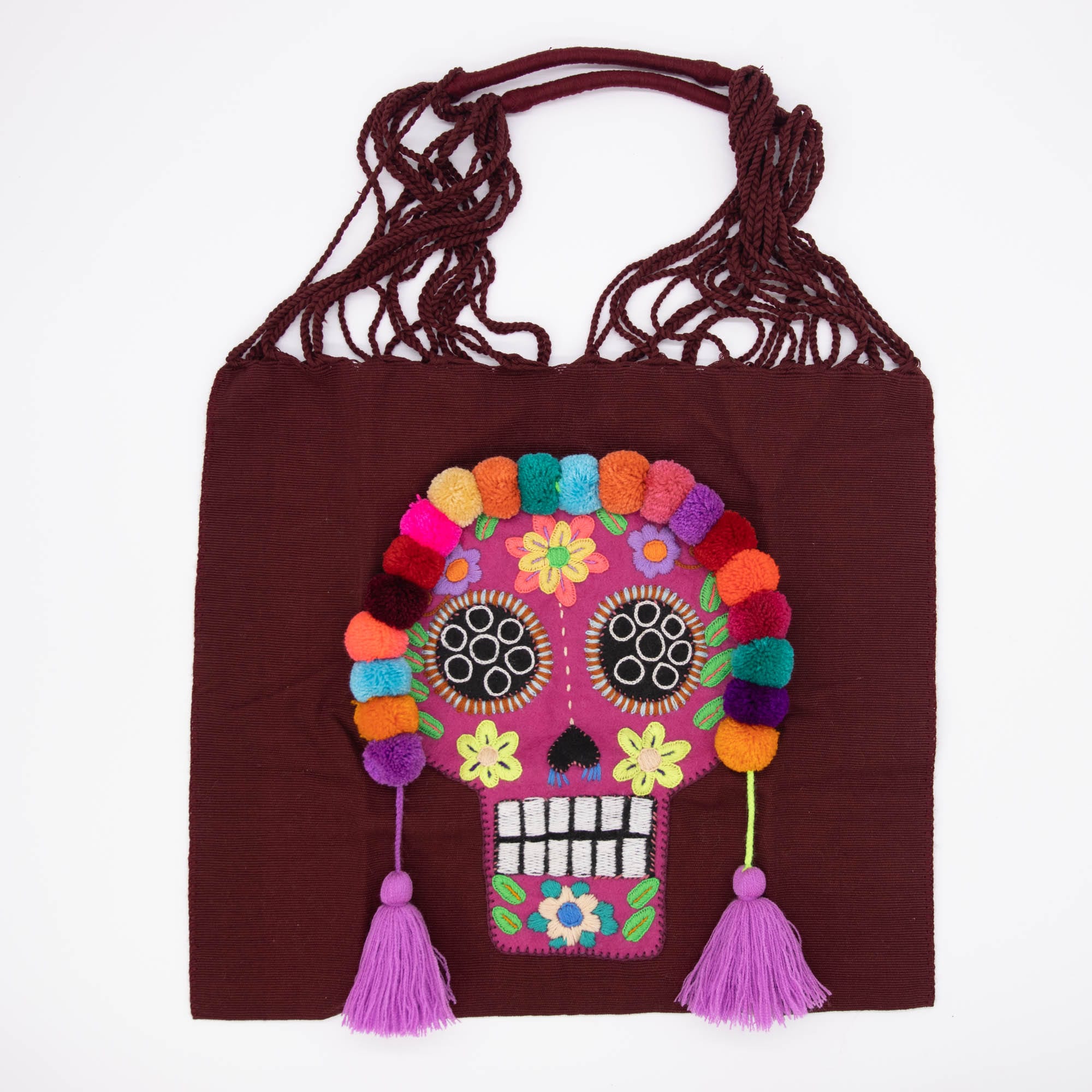 Pink skull bag hotsell